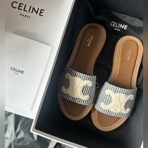 Celine Triomphe Sandals